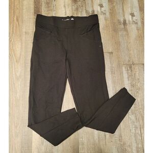 Betabrand Women's Black Ponte Dress Leggings Pants Size Medium